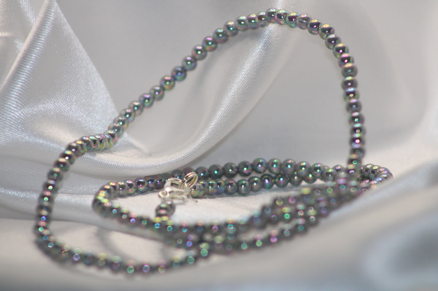 Blurple Pearl Waist Bead