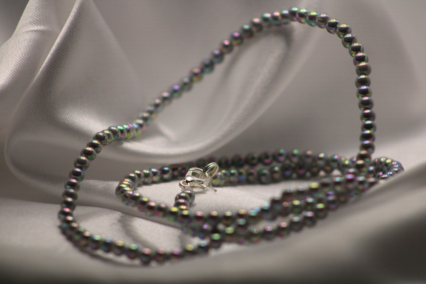 Blurple Pearl Waist Bead
