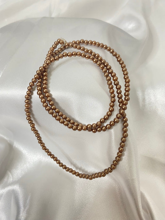 Brown pearls