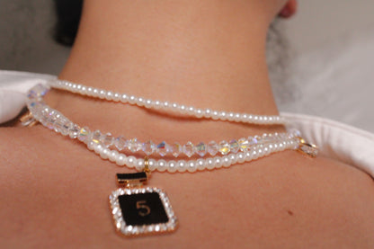 Pearl x Swarovski Necklace