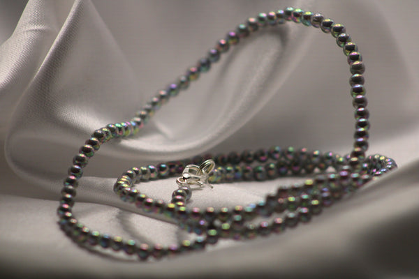 Blurple Pearl Waist Bead
