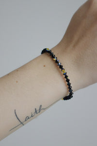 Black Swarovski Bracelet